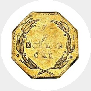 1875/4  Half Dollar reverse