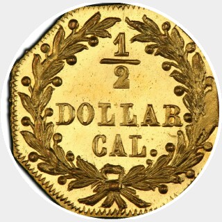 1872/1  Half Dollar reverse