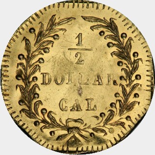 1874/3  Half Dollar reverse