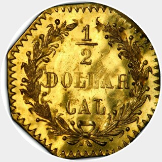 1876  Half Dollar reverse