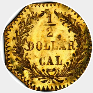 1878/6  Half Dollar reverse