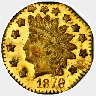 1878/6  Half Dollar obverse