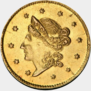 1859  Half Dollar obverse