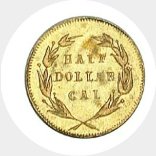 1873  Half Dollar reverse
