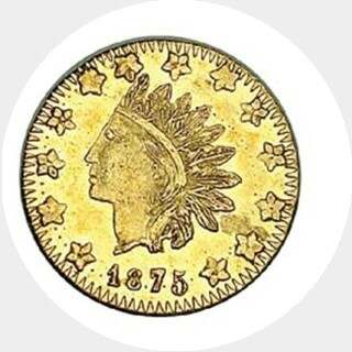 1875  Half Dollar obverse