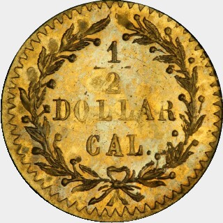 1875/3  Half Dollar reverse