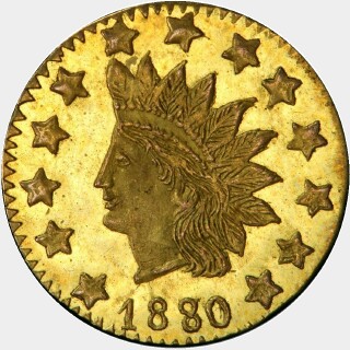 1880/70  Half Dollar obverse