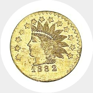 1882  Half Dollar obverse