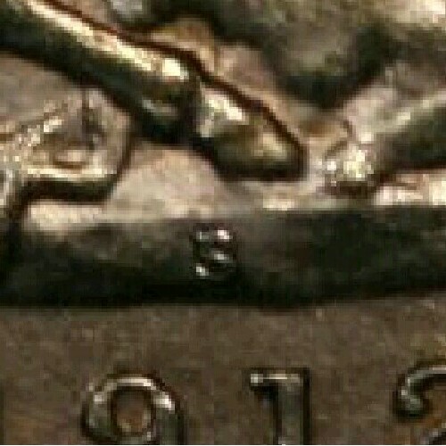 Reverse: Sydney Mint 'S' mintmark on the centre of the ground, below the horse's hooves and above the date.