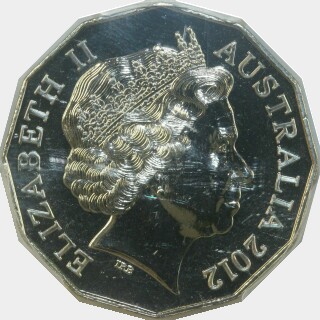 2012  Fifty Cent obverse