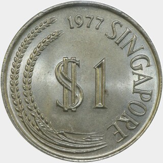 1977  One Dollar reverse