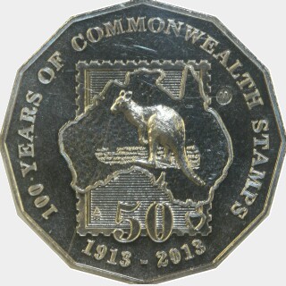 2013-M  Fifty Cent reverse