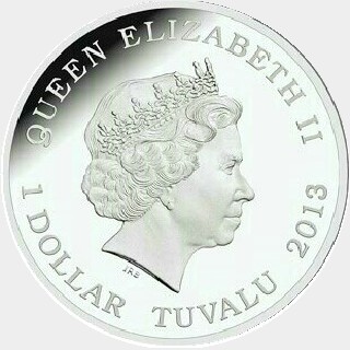 2014-P Proof Silver One Dollar obverse