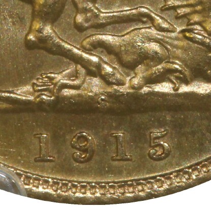 S mintmark above the date