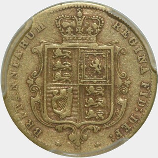 1881-M  Half Sovereign reverse