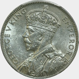 1934  Half Rupee obverse