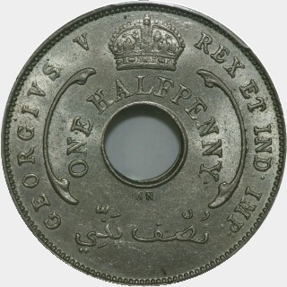 1920-KN  Half Penny obverse