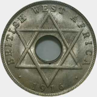 1916-H  Half Penny reverse