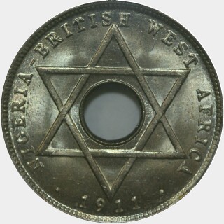 1911-H  Half Penny reverse