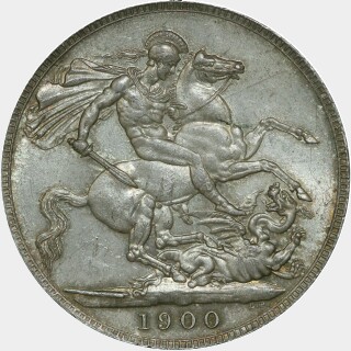 1900  Crown reverse
