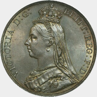 1890  Crown obverse