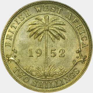 1952-KN  Two Shillings reverse