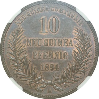 1894-A  Ten Pfennig reverse