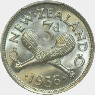 1936  Threepence reverse