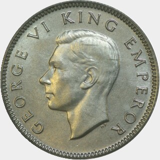 1947  Sixpence obverse
