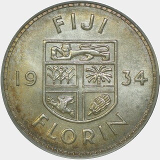1934  Florin reverse