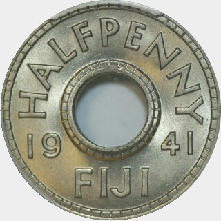 1941  Half Penny reverse