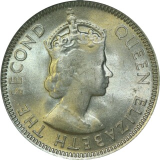 1953  Sixpence obverse