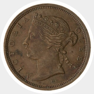 1872-H  Half Cent obverse
