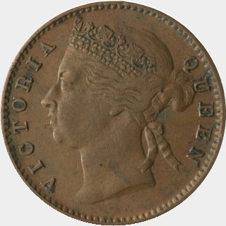 1873  Quarter Cent obverse