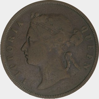 1872-H  One Cent obverse