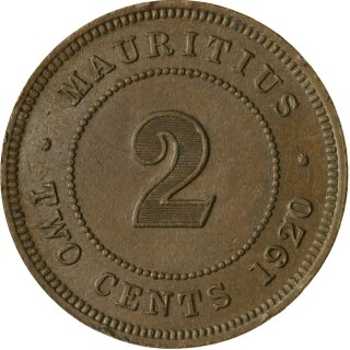 1920  Two Cent reverse