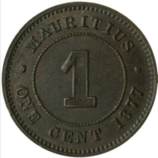 1877-H  One Cent reverse