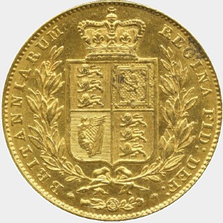 1848  Full Sovereign reverse