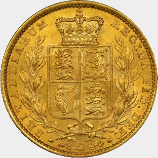 1851  Full Sovereign reverse