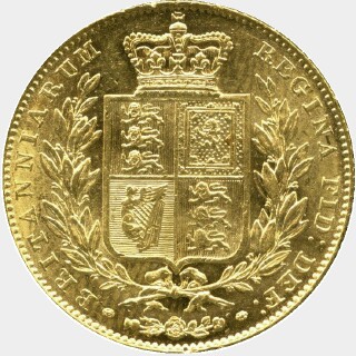 1842 Open 2 Full Sovereign reverse