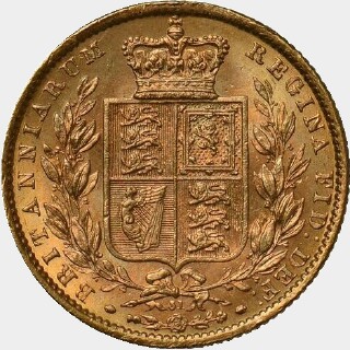 1871  Full Sovereign reverse
