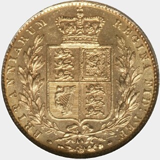 1873  Full Sovereign reverse