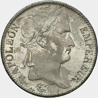 1813  Five Francs obverse