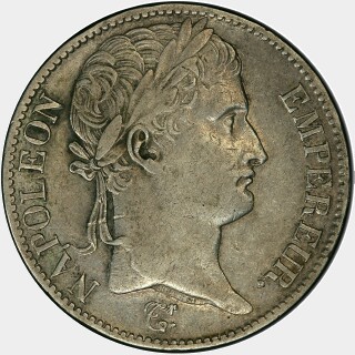 1813-CL  Five Francs obverse