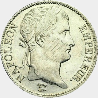 1809-W  Five Francs obverse