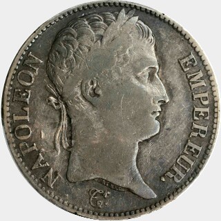 1809-U  Five Francs obverse