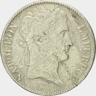 1811-U  Five Francs obverse