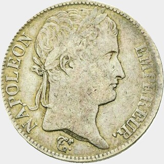 1813-U  Five Francs obverse