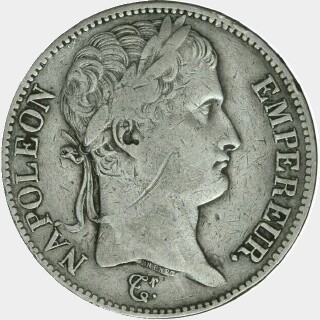 1810-Q  Five Francs obverse