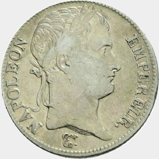 1811-Q  Five Francs obverse